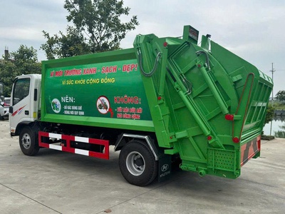 Xe chuyên dụng xe cuốn ép rác 3