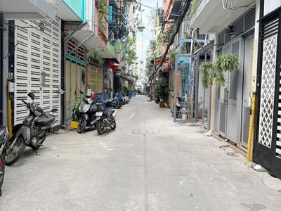 Ngộp nh - hẻm 6m - nguyễn đình chiểu - quận 3 - 5 tầng btct - 5pn - giá 3