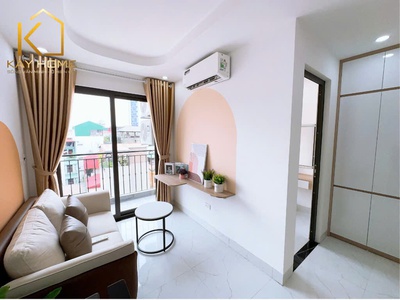 Cho thuê ccmn 1pk 1pn đẹp thoáng sáng 178 tây sơn, đống đa 1