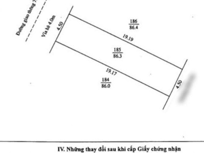 Bán lô đất kinh doanh buôn bán sầm uất mặt chợ Hải Tân, TP Hải Dương, 86.3m2, mt 4.5m 3