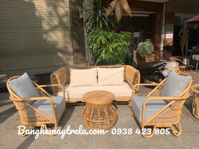 Sofa mây tự nhiên cho phòng khách 3