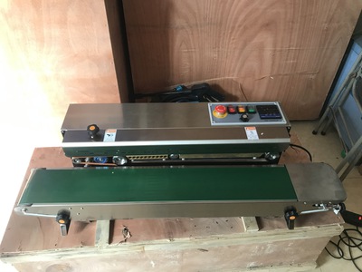 Máy hàn miệng túi liên tục, máy ép bao bì, máy hàn miệng túi PE, máy ép bao nilong 2