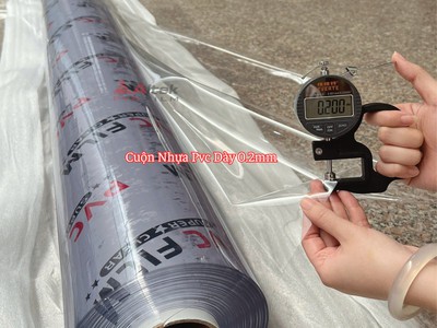 Cuộn nhựa PVC 0.2mm lựa chọn hoàn hảo cho sản xuất gia công 0