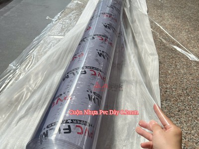 Cuộn nhựa PVC 0.2mm lựa chọn hoàn hảo cho sản xuất gia công 1