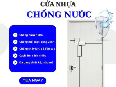 Cửa Nhựa Composite: Chống Nước Tuyệt Đối, Bền Đẹp Cho Mọi Không Gian 0