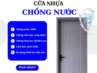 Cửa Nhựa Composite: Chống Nước Tuyệt Đối, Bền Đẹp Cho Mọi Không Gian 1