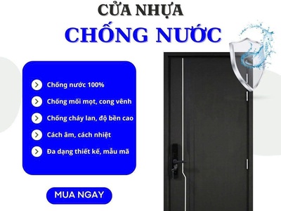 Cửa Nhựa Composite: Chống Nước Tuyệt Đối, Bền Đẹp Cho Mọi Không Gian 2