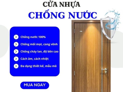 Cửa Nhựa Composite: Chống Nước Tuyệt Đối, Bền Đẹp Cho Mọi Không Gian 3