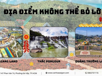 Đà Lạt 3 ngày 3 đêm - Tết Âm Lịch 2026 - SGC Tourist 3