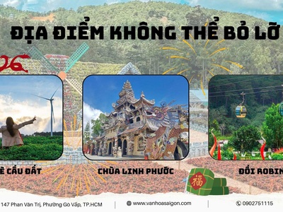 Đà Lạt 3 ngày 3 đêm - Tết Âm Lịch 2026 - SGC Tourist 1