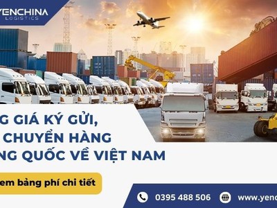 Phí Vận Chuyển Hàng Trung Quốc Về Việt Nam và Các Yếu Tố Ảnh Hưởng 0