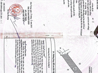 Bán đất ở xã Phú Hội, huyện Đức Trọng, tổng diện tích 8983m2 có 400m2 thổ cư. 2