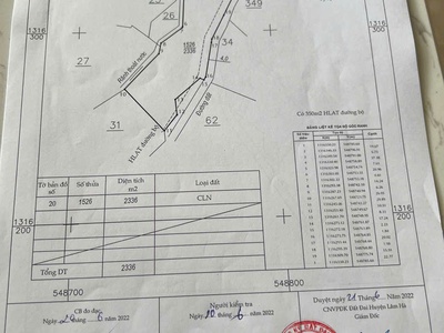 Bán đất ở xã Phú Hội, huyện Đức Trọng, tổng diện tích 8983m2 có 400m2 thổ cư. 5