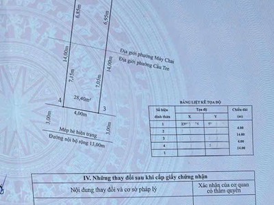 Bán đất tái định cư Kho 3 Lạc Viên, ngay sau lô mặt đường 2