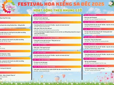 Tour Làng hoa Sa Đéc 1 ngày - Tết Dương lịch - SGC Tourist 1