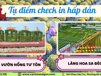 Tour Làng hoa Sa Đéc 1 ngày - Tết Dương lịch - SGC Tourist 3