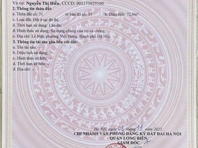 Nhà đẹp - giá tốt - vị trí đắc địa tại lê mật, phường việt hưng, hà nội 0