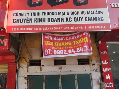Cần bán nhà cấp 4 vị trí đắc địa số 833 mặt phố quang trung, hà đông 0