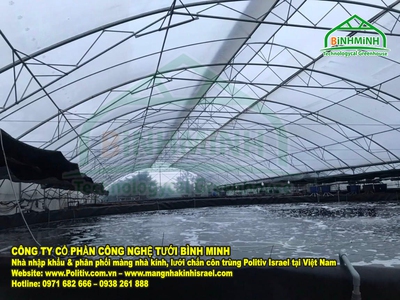 Nhà lưới trồng rau sạch 2