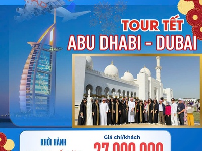 Đón năm mới tại Dubai CHỈ 27.990K 0