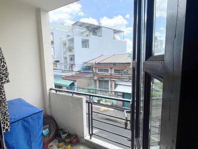 Nhà 3 tầng mặt tiền đường phong phú p11.q8. giá 5.6 tỷ tl 4