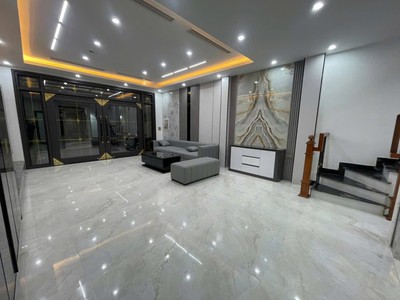 Long biên 1 ngọc lâm 76m2, 6t thang máy, mt 5m, gara ô tô, full nội thất - 1x tỷ 2