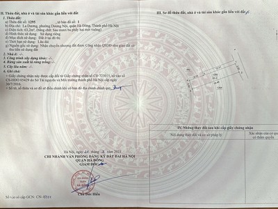 Cần bán 2 lô đất đẹp - vị trí đắc địa tại dương nội, hà đông 2