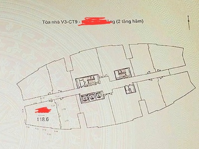 Căn hộ chung cư cc hà đông   hiếm có khó tìm   ô tô đỗ chân tòa nhà   giá hợp lý 119m2 4