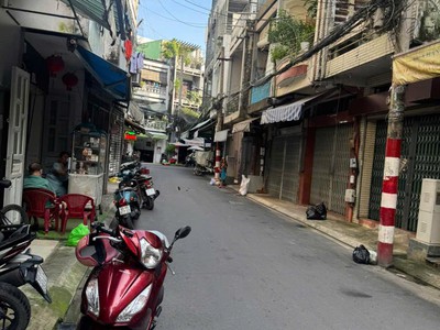 Bán nhà mặt tiền đường lê lai phường 12 tân bình 4,6 14 - 4 tầng 3