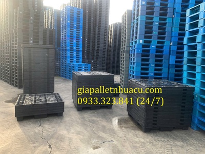Dọn Kho Cuối Năm - Thanh Lý Lô Pallet Nhựa Chân Cốc Chữ H Giá Rẻ Bất Ngờ 6