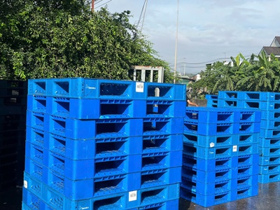 Bán Pallet Nhựa Kê Kho Giá Rẻ - Đẹp Chịu Tải Tốt Giao Hàng Tận Nơi 1