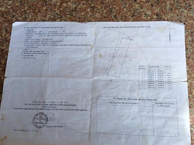 Bán đất tặng nhà cấp 4 có sẵn diện nước tại khánh hoà 3