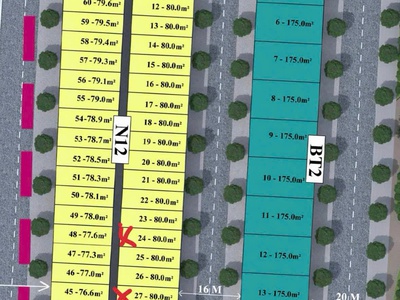 Cơ hội vàng bán lô đất view hồ tại khu đô thị mới phía tây, thị trấn vôi lạng giang bắc giang 1