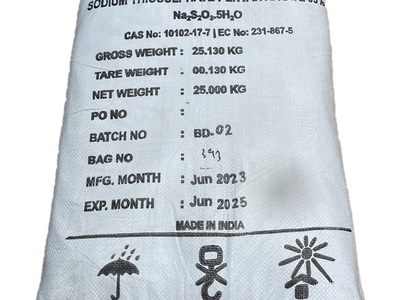 Sodium thiosulfate hạt nhỏ, thiosulfate hạt lớn, trung hòa chlorine, khử độc tố ao nuôi 0
