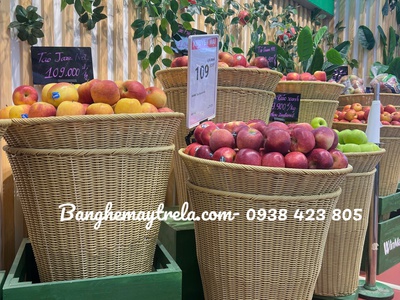 Sọt trưng bày trái cây siêu thị 5