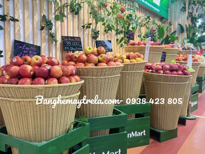 Sọt trưng bày trái cây siêu thị 6