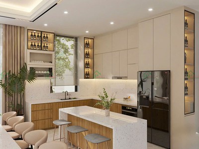 Thiết Kế Thi Công Nội Thất Nhà Ở Gia Đình - Phước Hội, Bà Rịa - Vũng Tàu 2