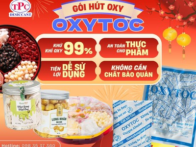 Tại sao nên chọn gói hút Oxytoc để chống mốc cho bánh mứt Tết 2