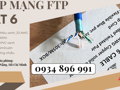 Cáp Mạng Ftp6 Chống Nhiễu Tại Khánh Hòa, Gia Lai, Bình Định. 1