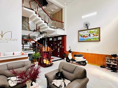 Chỉ 16 tỷ xí có nhà 5 lầu mái đẹp ngang 6.5m 104m2 vài bước ra phan huy ích tới emart. 1