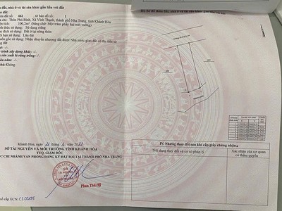 Bán đất tặng nhà c4 khu mini phú bình - vĩnh thạnh, tây nha trang. giá 2.05 tỷ 2