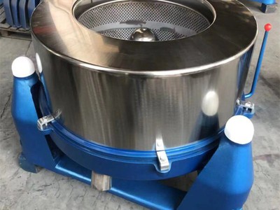 Máy vắt ly tâm 100kg - vắt nước và lọc bã 0