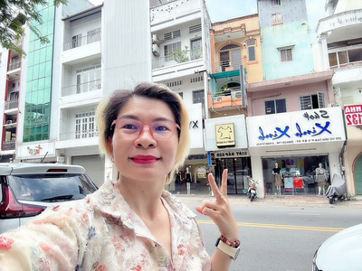 Bán nhà 5 tầng mặt tiền kd đ.võ văn tần, quận 3 - nga ng đẹp 4,9m 14m - chính chủ giang 0