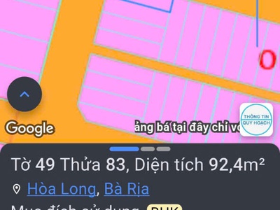 Em có cặp 3 lô liền kề lan anh 5 tp bà rịa nay phường tam long tp hồ chí minh 1