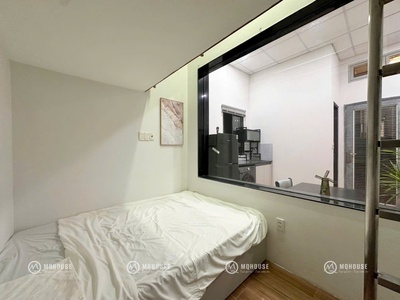 Cần pass gấp căn hộ ban công tách bếp full nội thất- tân phú - tphcm 2