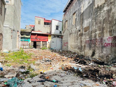 Bán đất tuyến 2 Hùng Vương, Hồng Bàng, Hải Phòng. 151m2- 62tr/m2 2