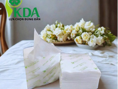 Khăn giấy, giấy rút cao cấp cho nhà hàng , quán ăn tiền giang 1
