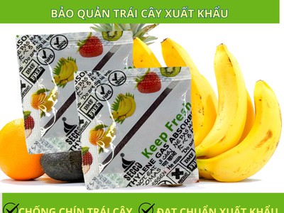 Gói hút khí Ethylene Secco 5g - giải pháp vàng cho trái cây 0