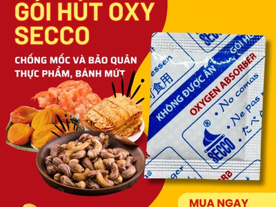 Gói Hút Oxy Secco Giải Pháp Khử Oxy Nhanh, Giữ Trọn Hương Vị 2