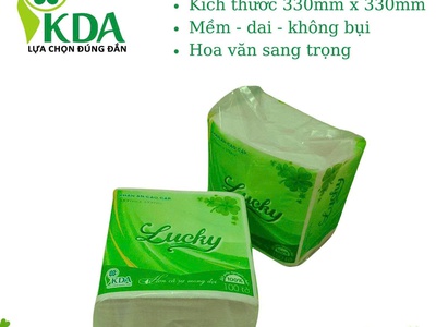 Khăn giấy vuông setup bàn tiệc hậu giang và đbscl 1